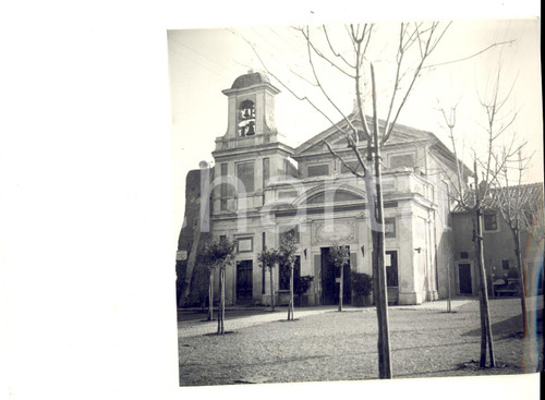 Fotografia d epoca originale 1950 ca ROMA Santuario del DIVINO AMORE La facciata Foto ARTISTICA 17x12 cm 1