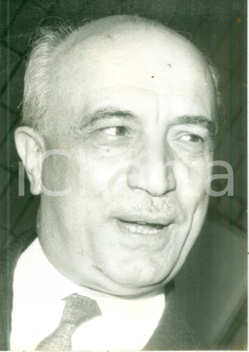 Fotografia d epoca originale 1970 ROMA Amintore FANFANI leader della Democrazia Cristiana Fotografia 1