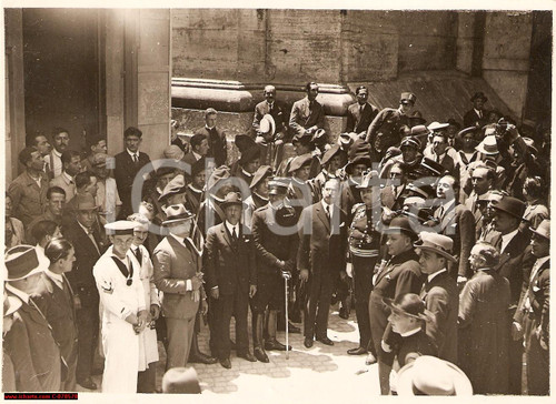 Fotografia d epoca originale 1929 Vaticano Patti Lateranensi Presidio nuovi confini 1