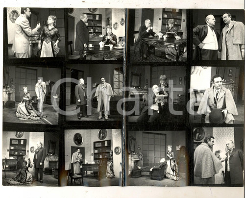 1960 ca TEATRO MILANO "Angoscia" di Patrick Hamilton - Foto di scena 12 provini