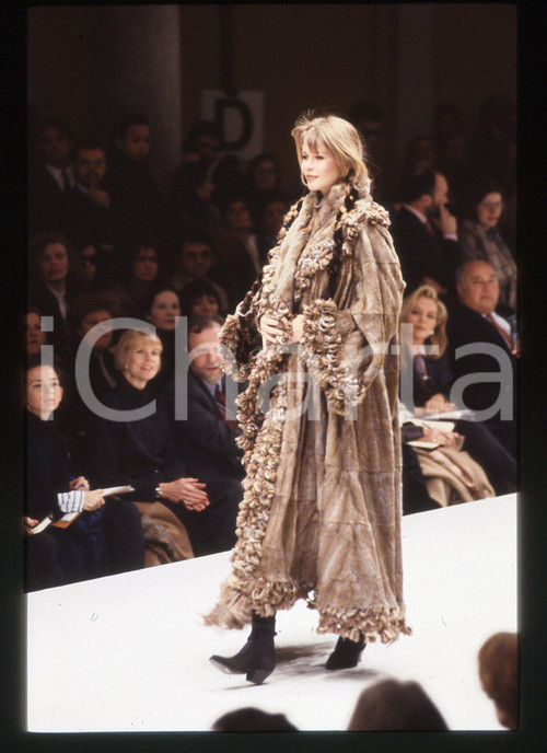 35mm vintage slide* 1993  MILANO FENDI Sfilata autunno-inverno '93-'94 (6)