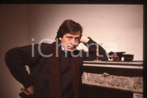 35mm vintage slide* 1985 ITALY Portrait of the actor Nanni GARELLA (12)