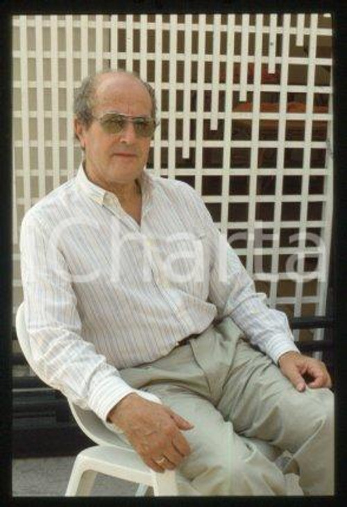 35mm vintage slide* 1985 ca CINEMA film director Manoel de OLIVEIRA (5)