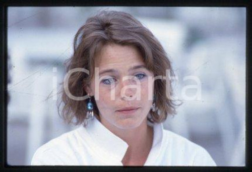 35mm vintage slide* 1986 ca ITALY Portrait of an american actress Susan DEY (24)