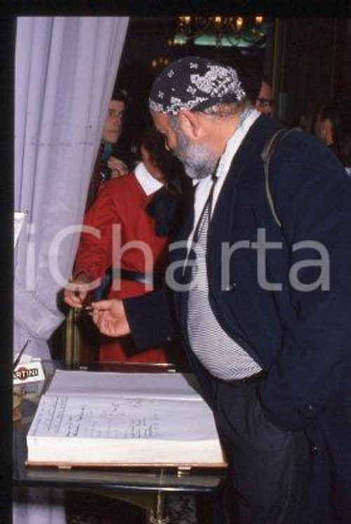 35mm vintage slide* 1987 ca ITALY American photographer Bruce WEBER Portrait 29