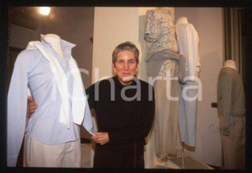 35mm vintage slide* 1990 ca FASHION Portrait of Alice WILLIFORD (1)