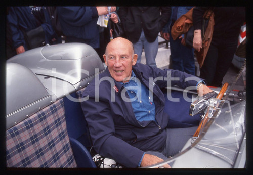 35mm vintage slide* 1999 1000 MIGLIA Stirling MOSS MERCEDES-BENZ 300 SLR (8)