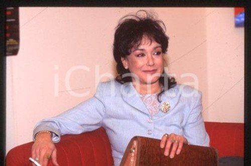 Barbara MARCIANO - ITALY Theater actress Portrait 1990 ca * 35mm vintage slide 2