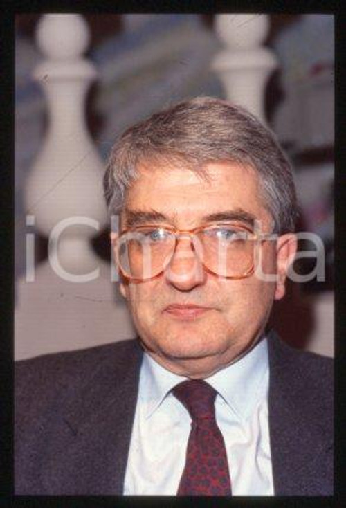 Massimo SARAZ - ITALY Portrait of a writer 1990 ca * 35 mm vintage slide 8