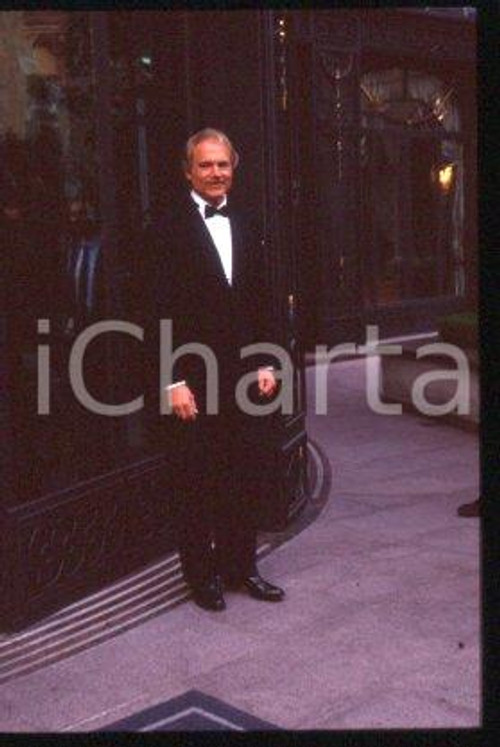 Terence HILL - MILAN Italian actor & TV producer 1992 * 35 mm vintage slide 8