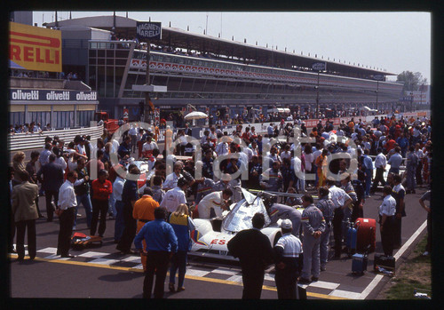 35mm vintage slide* 1991 AUTODROMO MONZA 25° Trofeo Caracciolo - Preparazione 3