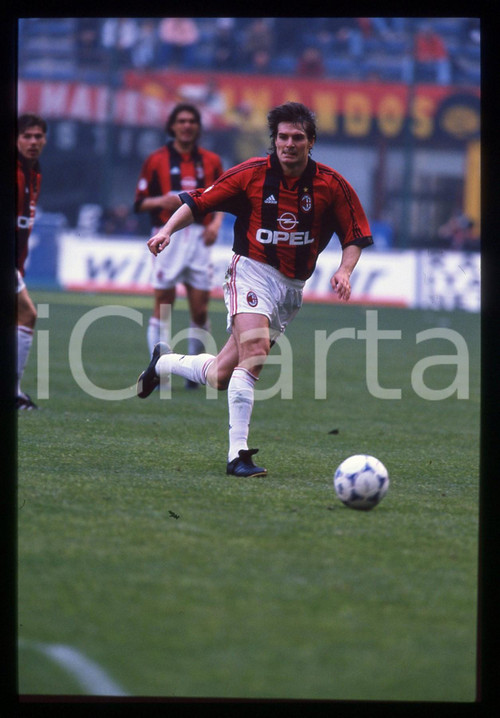 35mm vintage slide* 1999 SERIE A MILAN PARMA 2-1 Andres GUGLIELMINPIETRO-Gara