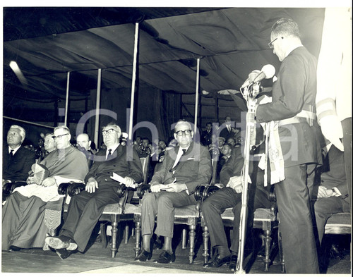 1967 Ponte sul POLCEVERA - Inaugurazione alla presenza di Giuseppe SARAGAT *Foto