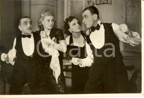 Fotografia d epoca originale 1939 MILANO Teatro OLIMPIA Compagnia Antonio GANDUSIO Un piccolo veliero bianco 1