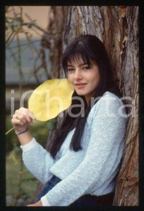 Antonella RUGGIERO - MUSICA Ritratto della cantante 1985 * 35 mm vintage slide 4