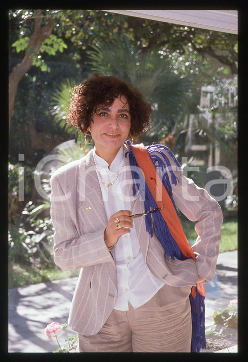 35mm vintage slide* 1990 ca MUSICA - Mia MARTINI Ritratto della cantante (5)