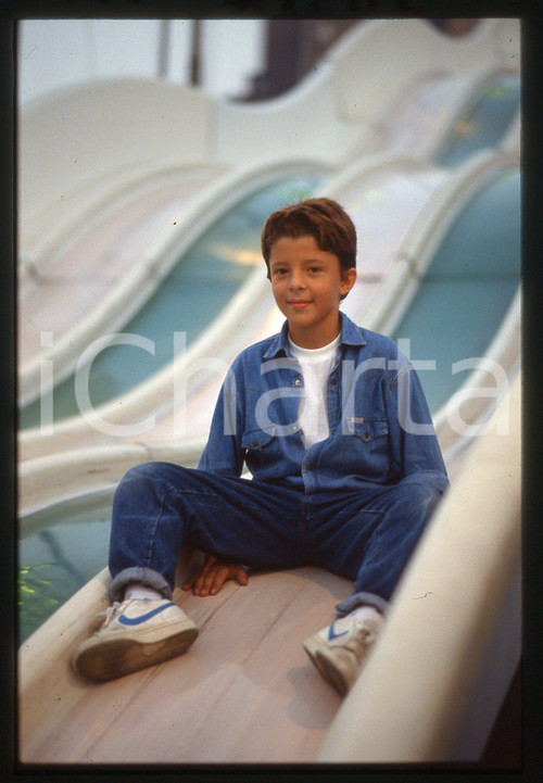 35mm vintage slide*1991 IL COMMISSARIO CORSO - NOTTE DI LUNA Sergio TERENGHI 
