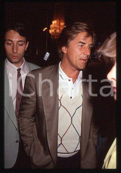35mm vintage slide* 1998 ca CINEMA Don JOHNSON American actor (67)