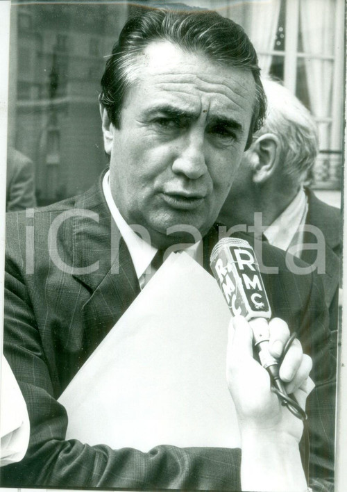 Fotografia d epoca originale 1990 PARIS JeanPierre SOISSON Ministre du Travail et de l Emploi Fotografia 1