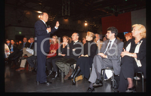 Silvio BERLUSCONI - Festa "SECOLO" 2000 * 35 mm vintage slide 27