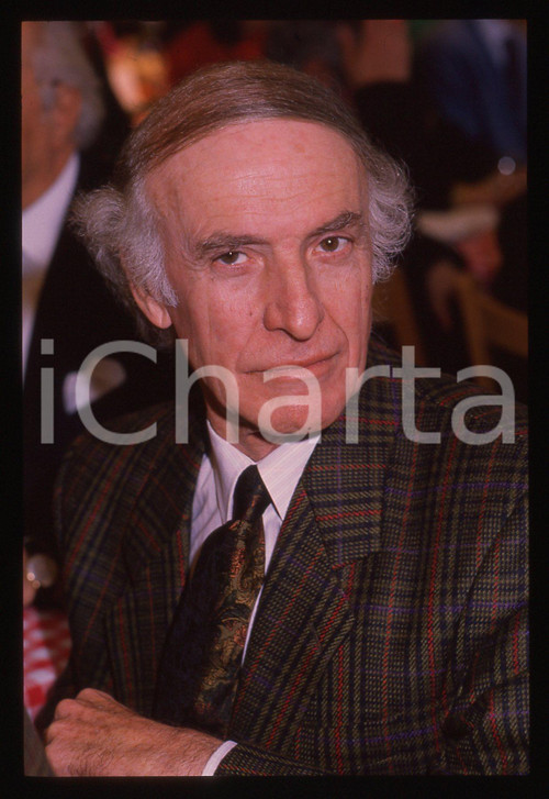 35mm vintage slide* 1989 PERCOTO (UD) Jacques BROSSE Premio NONINO - Ritratto 5