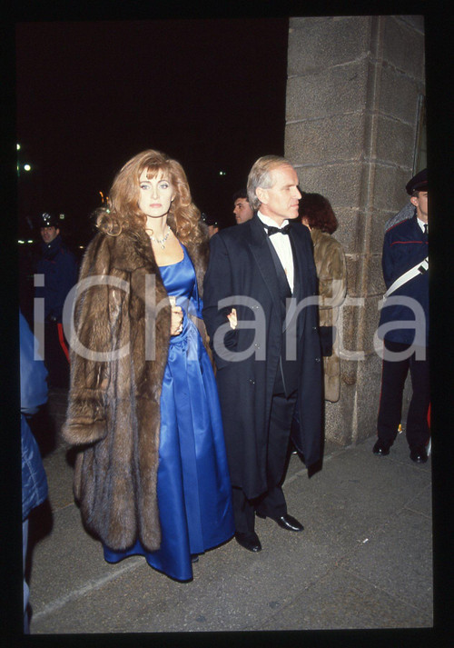 35mm vintage slide* 1985 ca MILANO Nicola e Maria Luisa TRUSSARDI Teatro SCALA 4