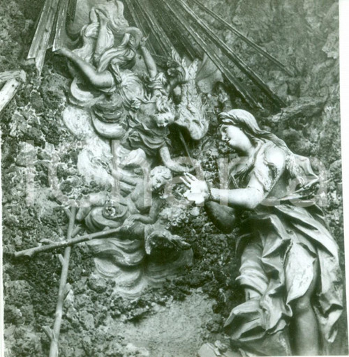 Fotografia d epoca originale 1939 MILANO Sculture ai Giardini della GUASTALLA Vera fotografia 1
