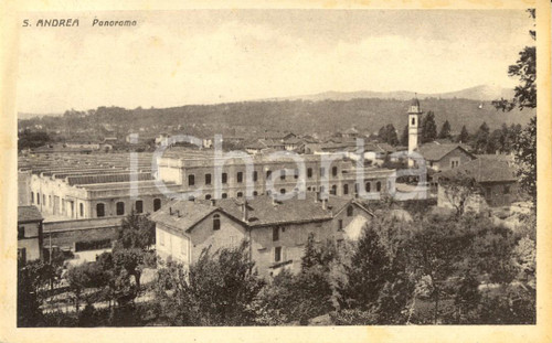 Cartolina originale da collezione 1930 ca COCQUIO TREVISAGO (VA) Veduta della frazione SANT'ANDREA * FP VG 1