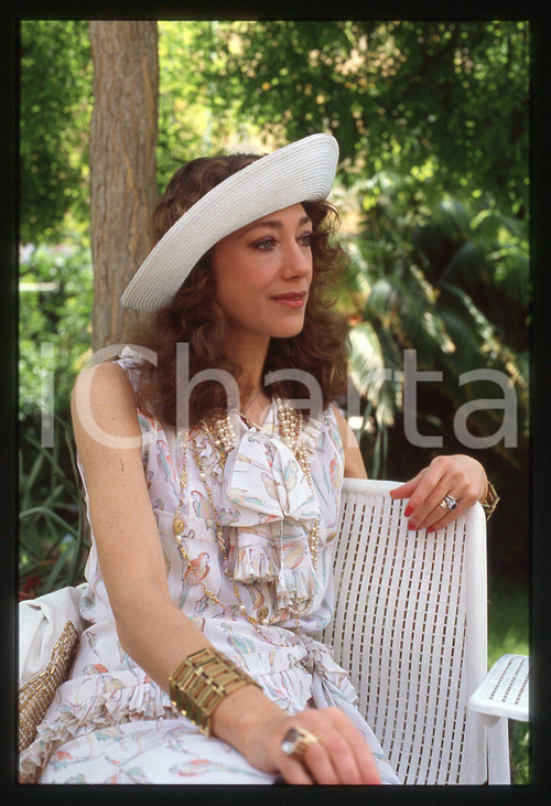 35mm vintage slide* 1987 ca Marisa BERENSON (19)