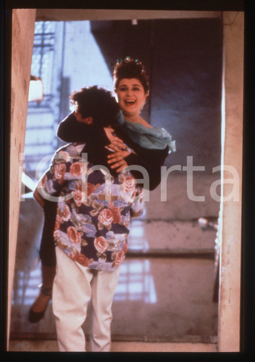 35mm vintage slide*1991 FACCIONE - Nadia RINALDI in una scena del film 1