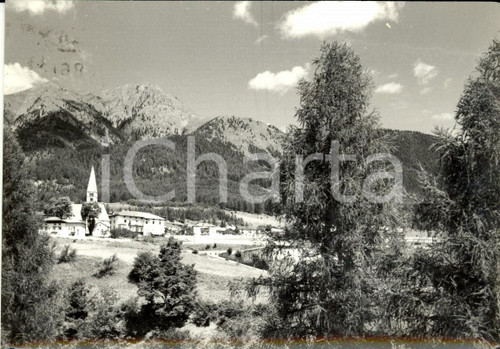 Cartolina originale da collezione 1961 VARENA (TN) Panorama paese e Val di FIEMME *Cartolina postale FG VG 1