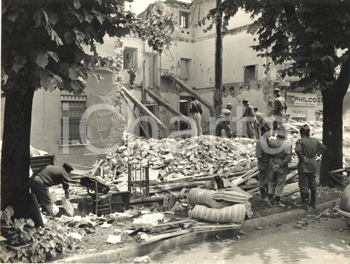 1968 RIVANAZZANO Case devastate da scoppio tubature del gas *Foto 24x18 cm