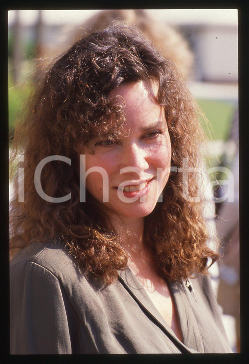 35mm vintage slide* 1990ca CINEMA Barbara HERSHEY Ritratto dell'attrice (1)