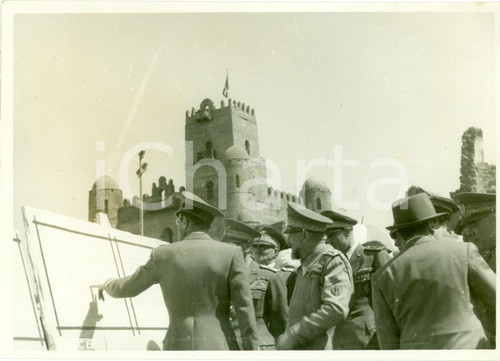 Fotografia d epoca originale 1940 GONDAR ETIOPIA Attilio TERUZZI visita quartiere indigeno Fotografia 1
