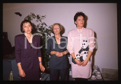 35mm vintage slide* 1988 BERGAMO Terry BROOME Vincenza FIORONI Giulia BORELLI 16