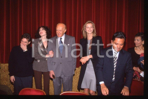 1998 SANREMO Eva HERZIGOVA Raimondo VIANELLO Nino D'ANGELO *35mm vintage slide 1