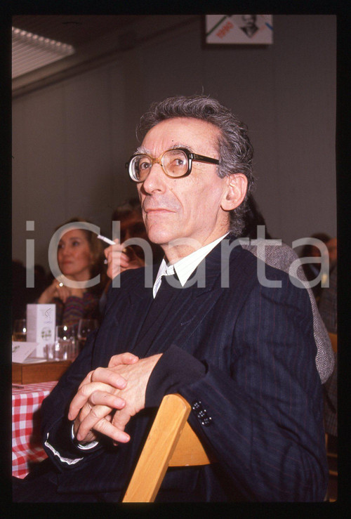 35mm vintage slide* 1990 PERCOTO - Franco LOI Ritratto vincitore Premio NONINO 3