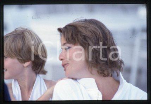 35mm vintage slide* 1986 ca ITALY Portrait of an american actress Susan DEY (25)