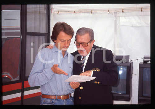 35mm vintage slide* 1992 FORMULA1 Luca CORDERO MONTEZEMOLO Jean-Marie BALESTRE 2