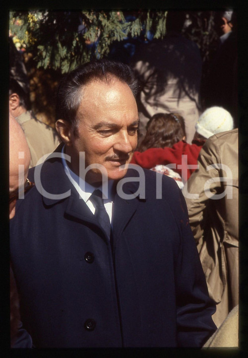 35mm vintage slide* 1986 MILANO Funerale Michele SINDONA - Enio SINDONA Ritratto 9