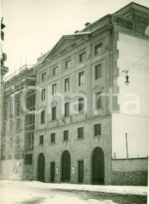 Fotografia d epoca originale 1932 MILANO Il nuovo Palazzo del GRUPPO OBERDAN Fotografia 1