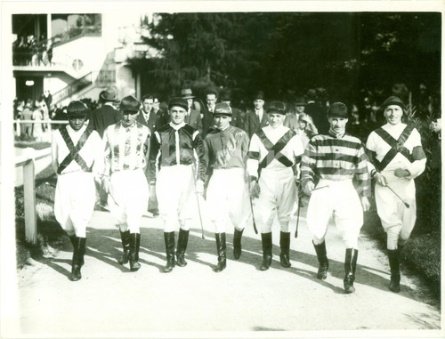 Fotografia d epoca originale 1936 MILANO SAN SIRO Ippica Gruppo fantini del Gran Premio d ITALIA Fotografia 1