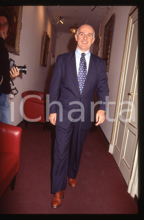 35mm vintage slide* 1990 ca ITALIA CALCIO Arrigo SACCHI - Ritratto allenatore 27