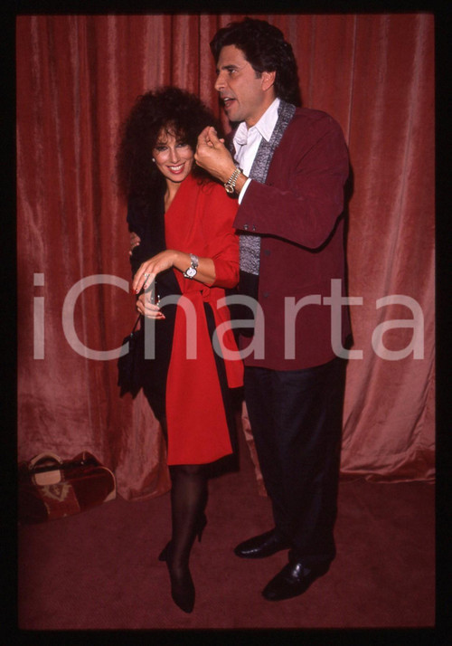 35mm vintage slide* 1991 MILANO TELEGATTI Luisa KULIOK Jorge MARTINEZ Ritratto 3