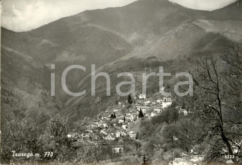 Cartolina originale da collezione 1968 TRAREGO VIGGIONA (VB) Veduta panoramica paese e vallata *Cartolina FG VG 1