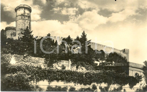 Cartolina originale da collezione 1945 ORIA (BR) Il Castello SVEVO Panorama*Cartolina postale FP VG 1