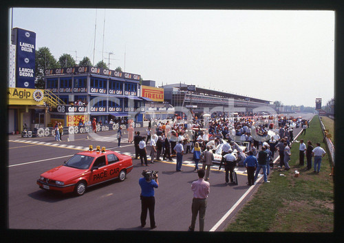 35mm vintage slide* 1991 AUTODROMO MONZA 25° Trofeo Caracciolo - Preparazione 