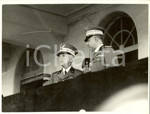 Fotografia d epoca originale 1936 MILANO Conte di TORINO e re GRAN PREMIO ITALIA IPPICA SAN SIRO Fotografia 1