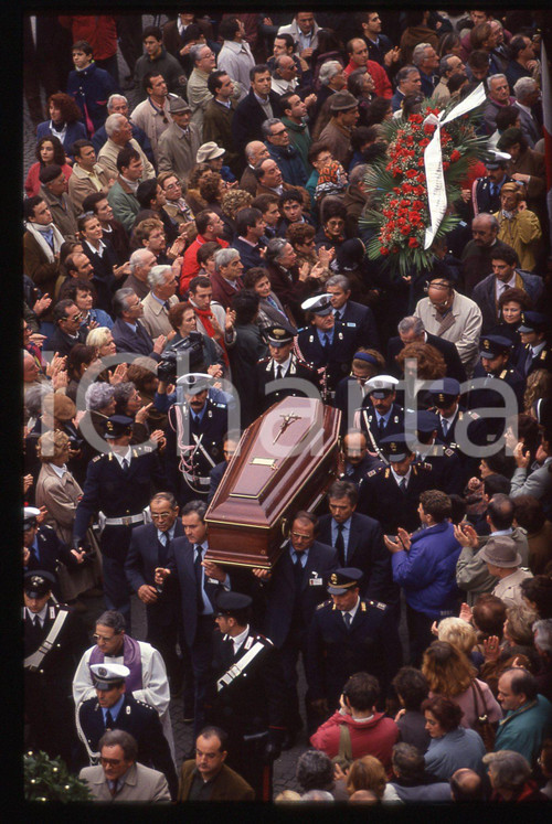 35mm vintage slide* 1993 RIMINI Federico FELLINI - Funerale del regista (11)