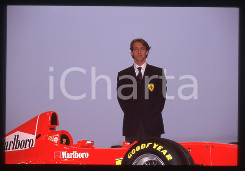 35mm vintage slide* 1998 MARANELLO Luca BADOER Presentazione FERRARI F300 (15)